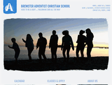Tablet Screenshot of brewsteradventistschool.com